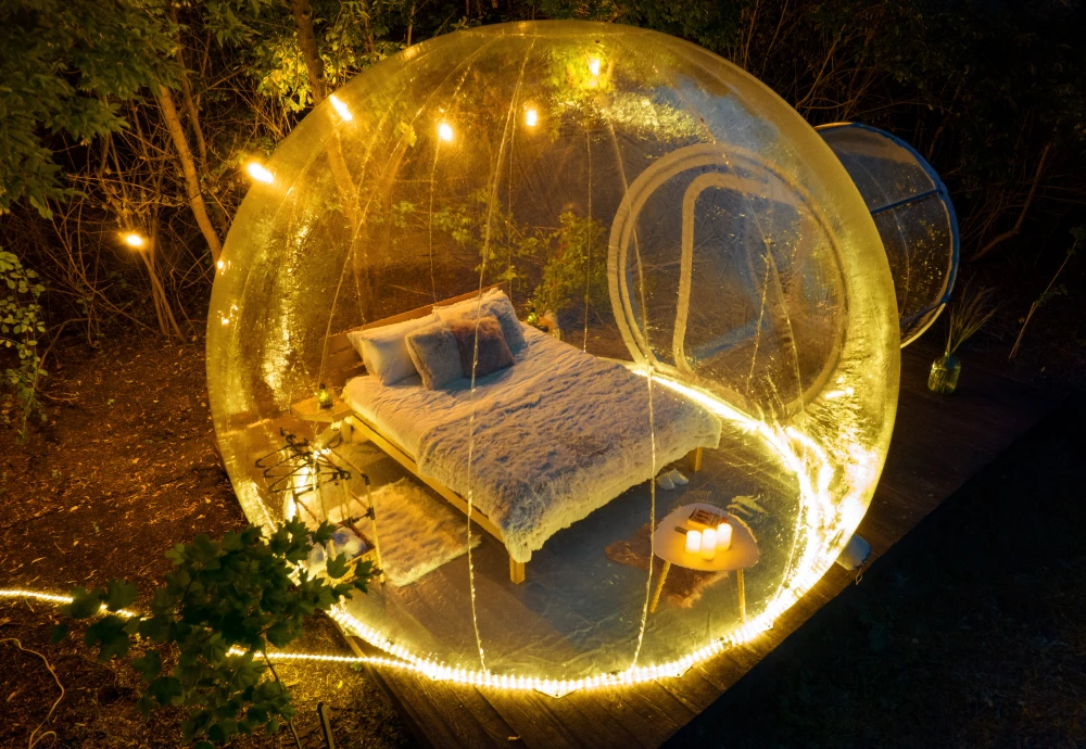 outdoor camping bubble tent